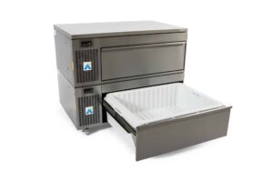 PREP COUNTER – FRIDGE ONLY – TWO DRAWER – SIDE ENGINE – HCS2 SERIES