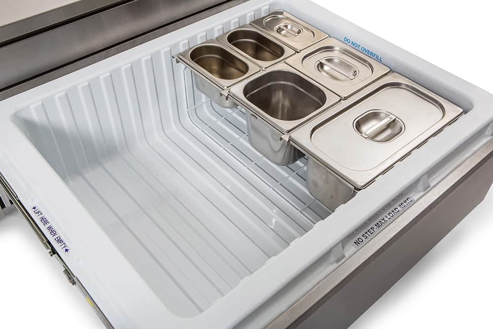 Gastronorm pan storage