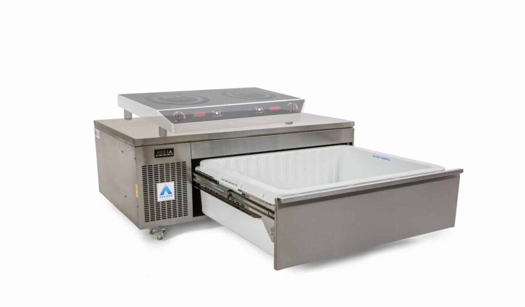 CHEF BASE – SHALLOW – COOL COOKLINE – SIDE ENGINE – VLS1 SERIES