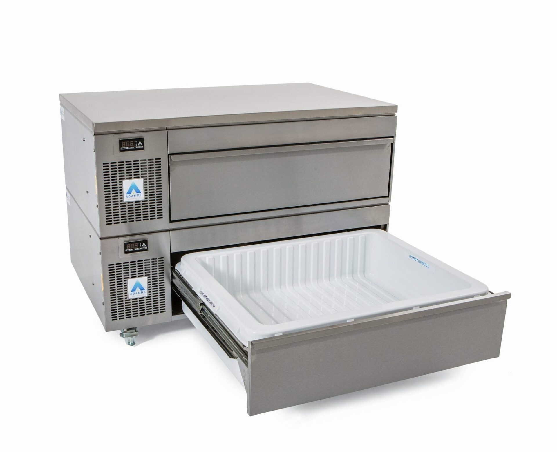 PREP COUNTER – SHALLOW – TWO DRAWER – SIDE ENGINE – VLS2 SERIES
